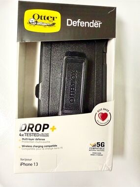 NEWinBOX OtterBox Defender Series Drop+ iPhone 13 Cell Phone Case & Clip/Holster
